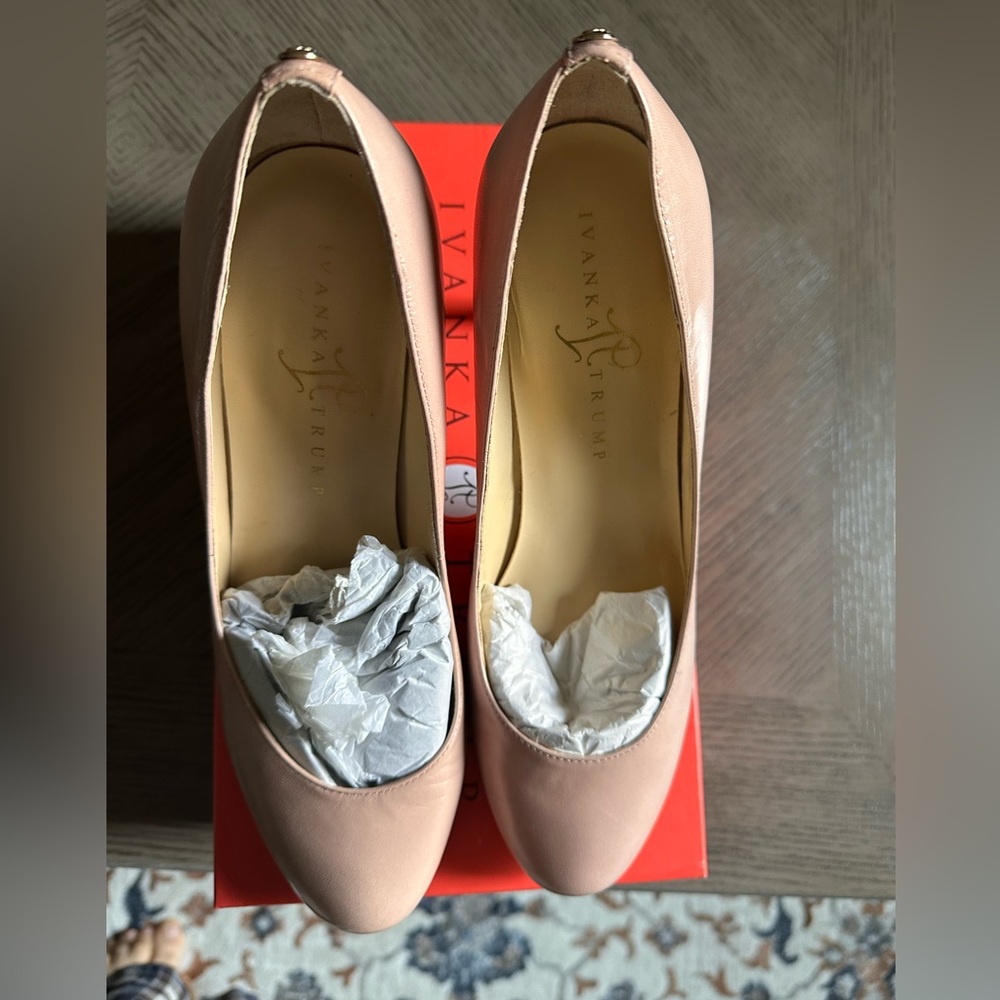 Ivanka Trump Nude Pink Heels